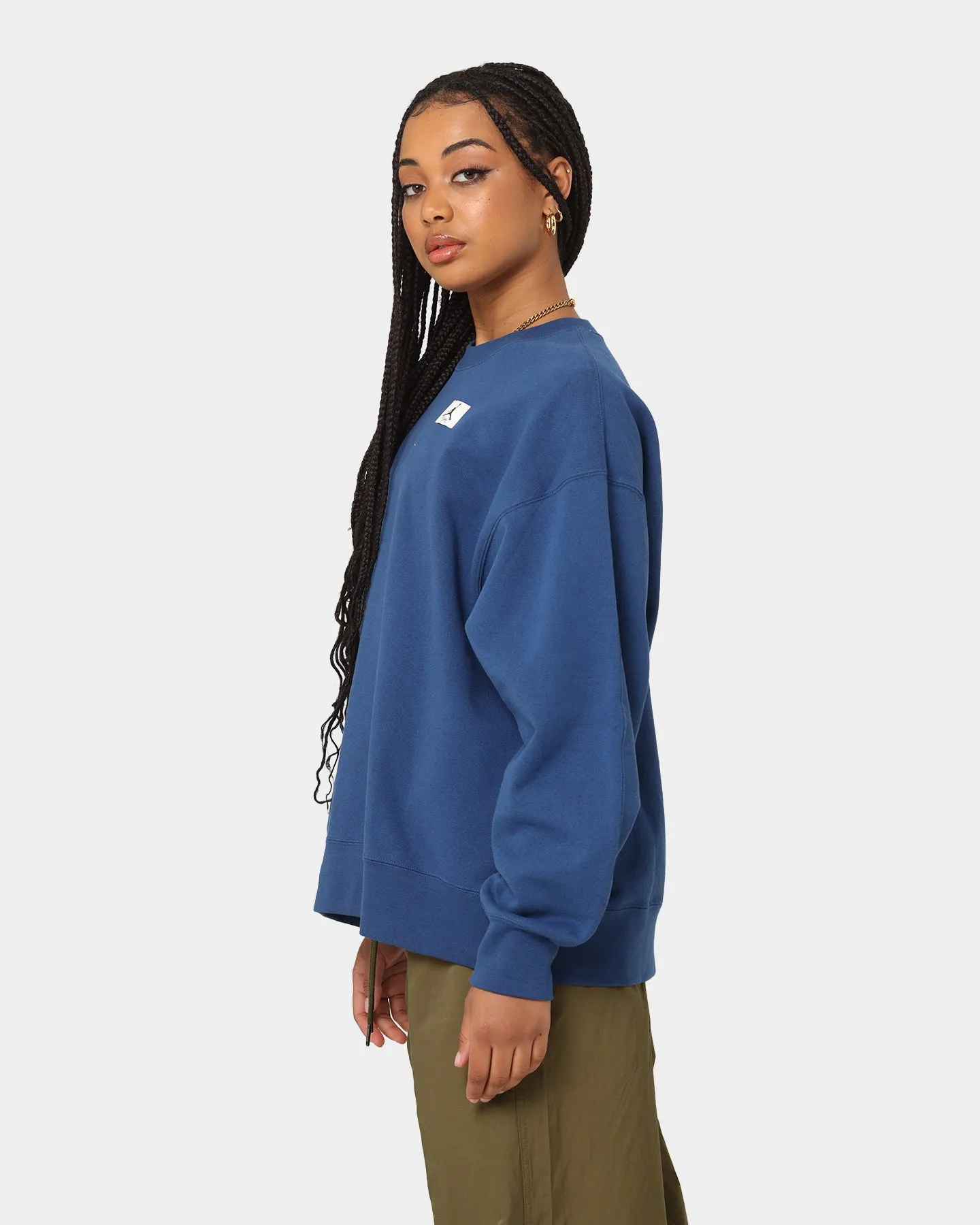 Jordan Women's Jordan Flight Fleece Crewneck French Blue