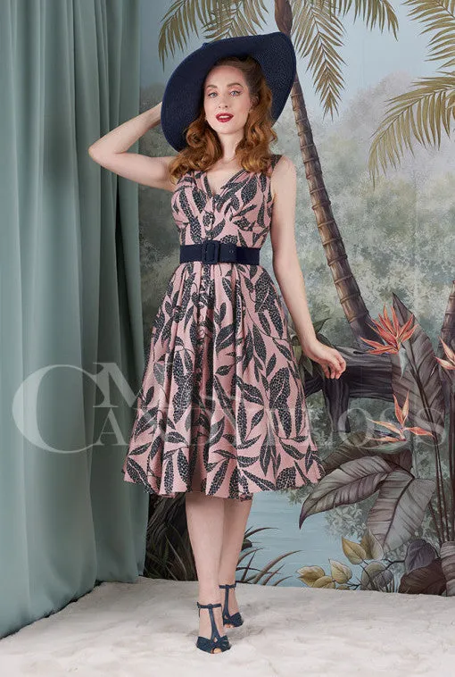 Kaylin-Lee a sleeveless floral dress by Miss Candyfloss