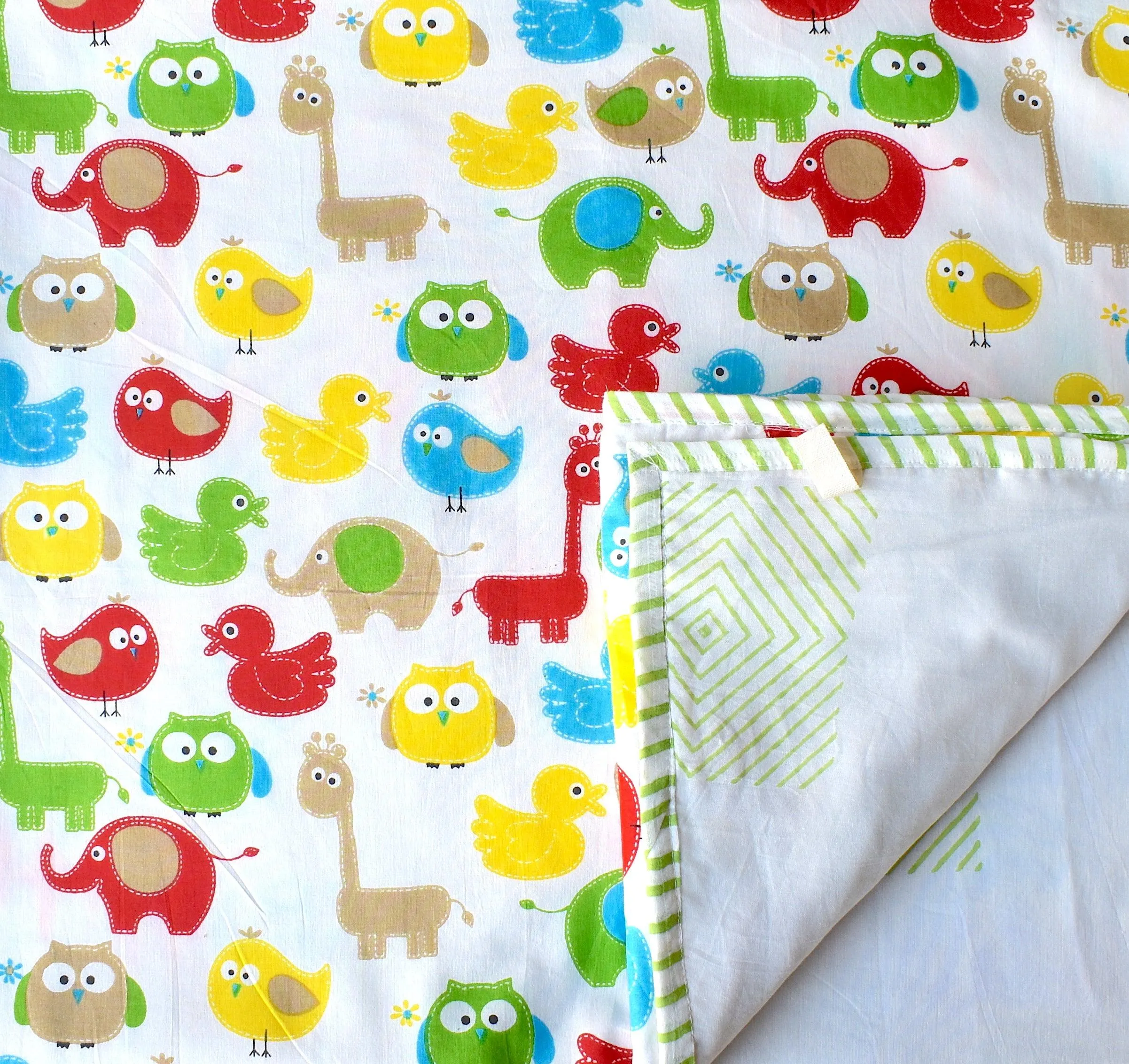 Little Zoo -  Reversible Dohar