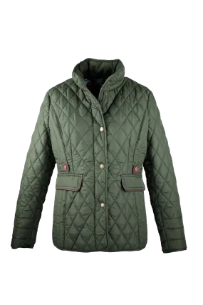 LJ002 - Ladies Maya Quilted Jacket - GREEN