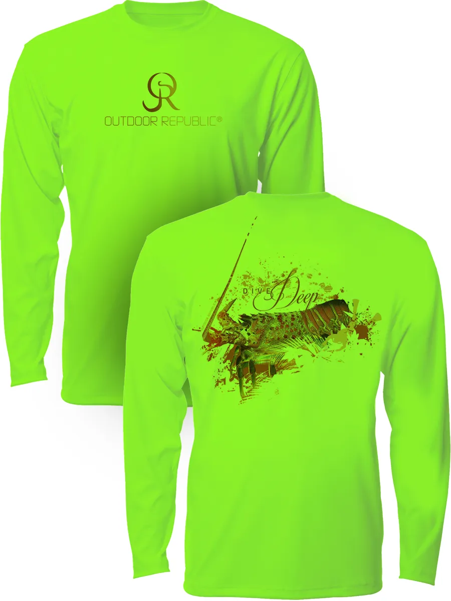 Lobster Dive - UPF Performance Shirt (unisex)