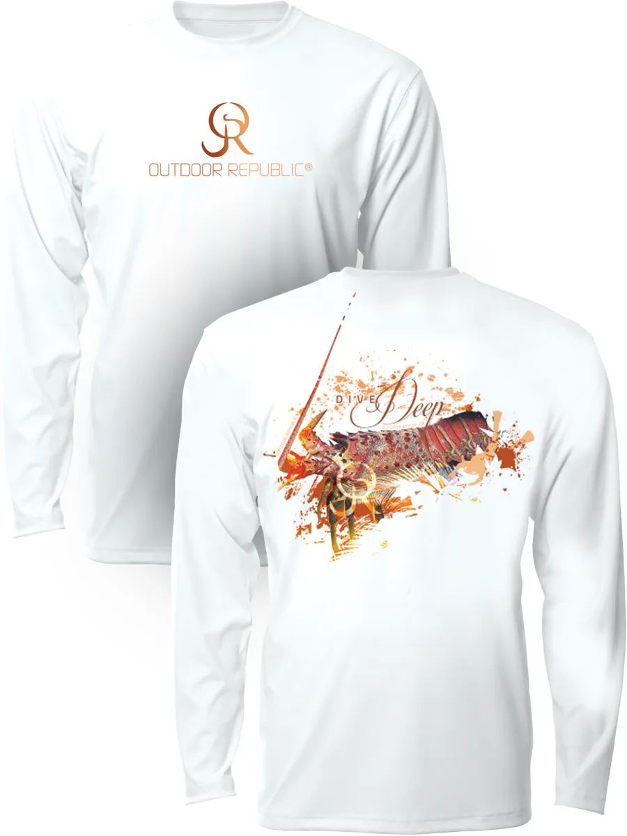 Lobster Dive - UPF Performance Shirt (unisex)