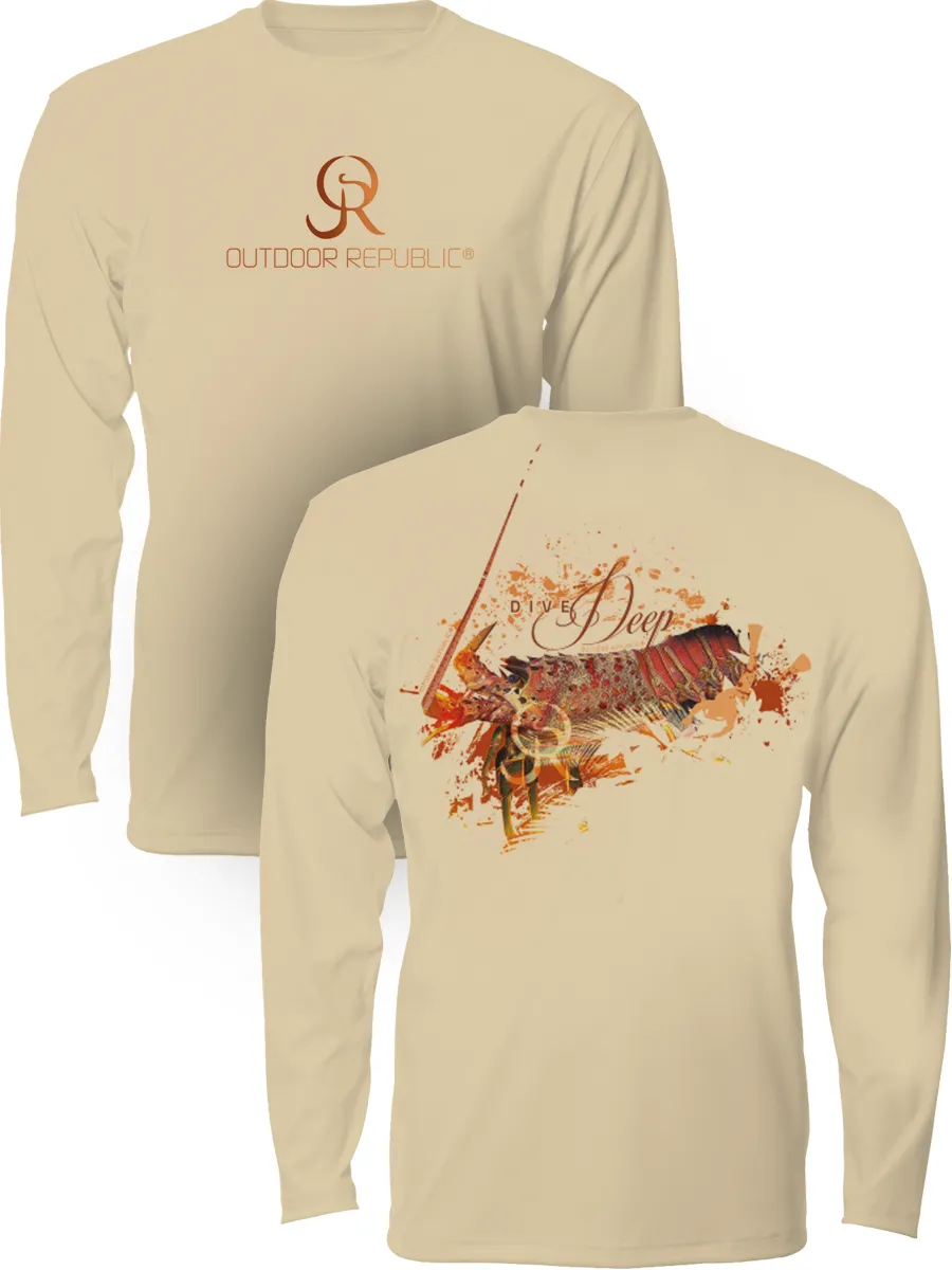 Lobster Dive - UPF Performance Shirt (unisex)