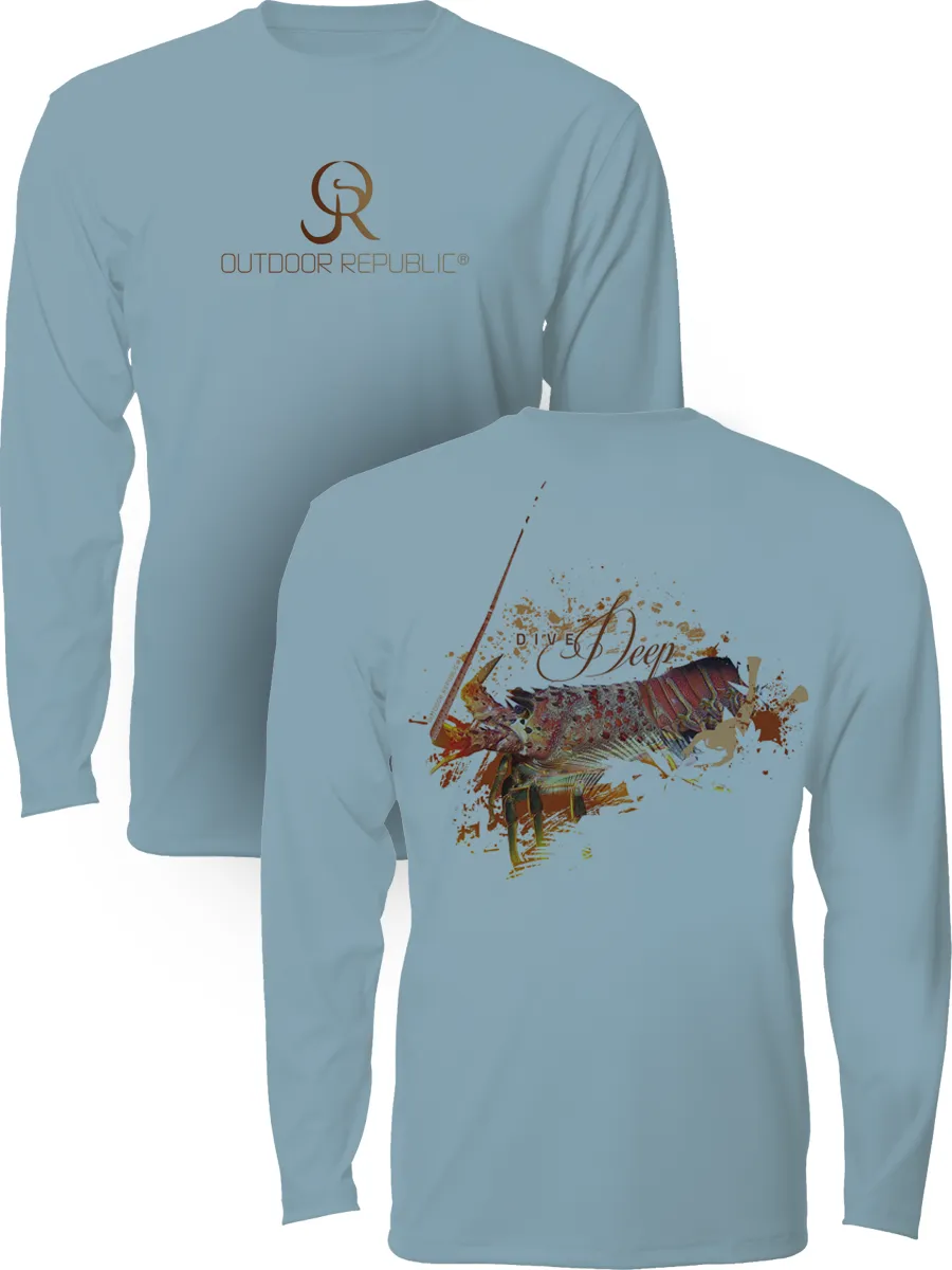 Lobster Dive - UPF Performance Shirt (unisex)