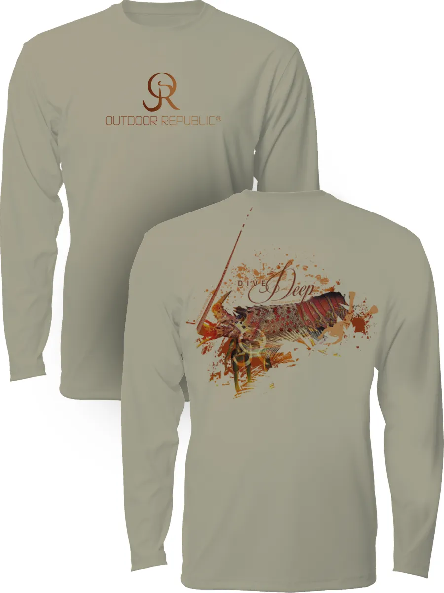 Lobster Dive - UPF Performance Shirt (unisex)