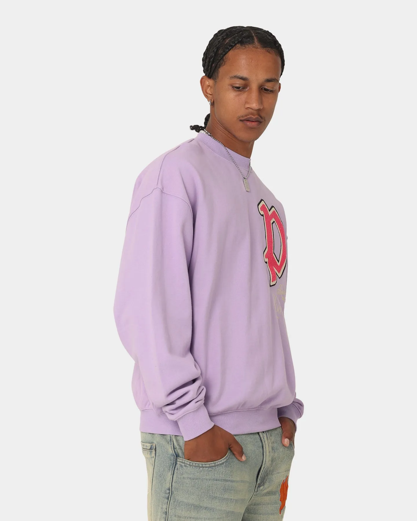 Loiter Paradise Crewneck Lilac