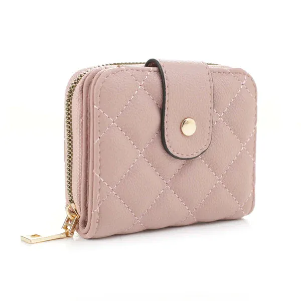 Lucy Quilted Wallet - *Multiple Colors*