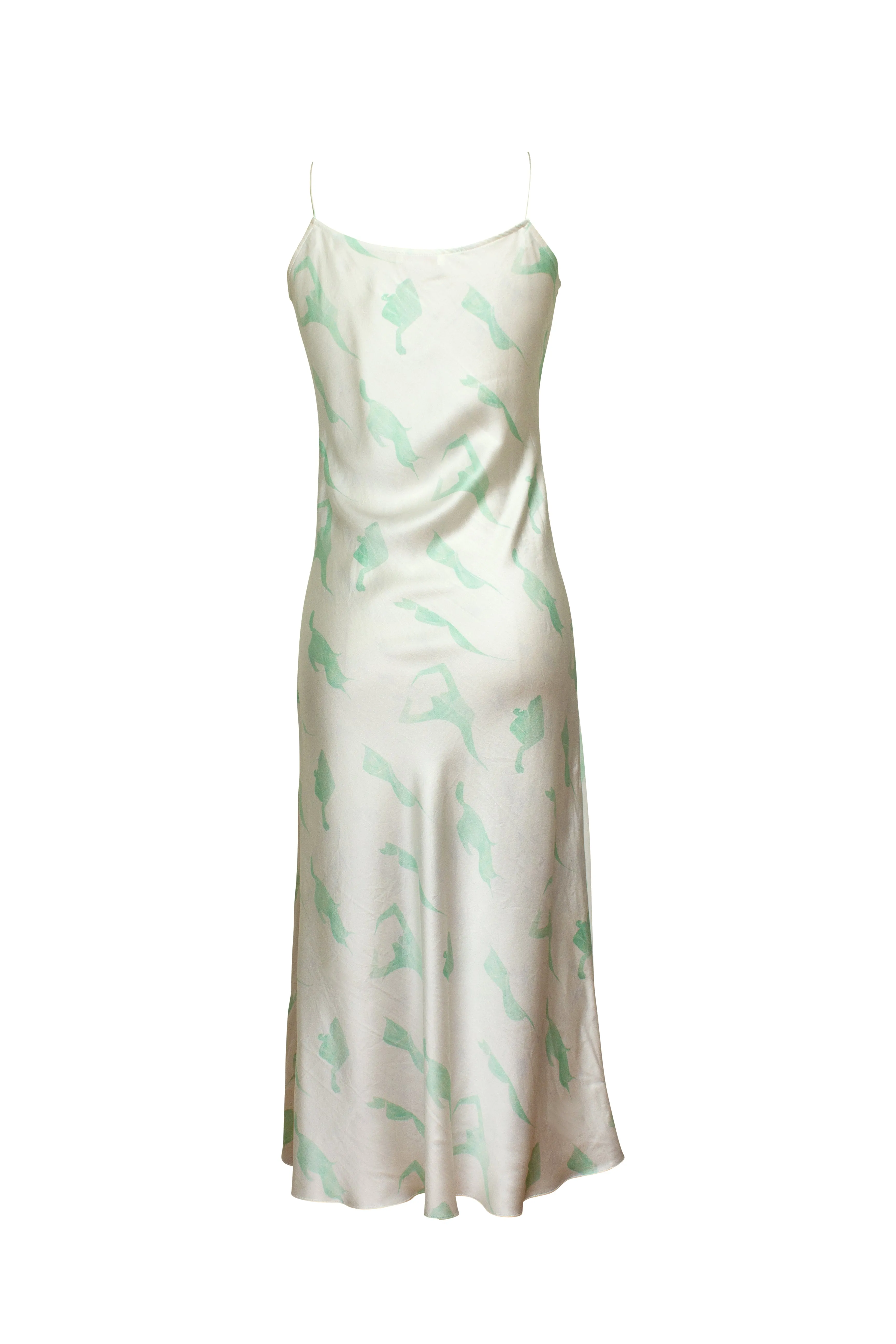 MENORCA MINT FEMALE PRINT SLIP DRESS