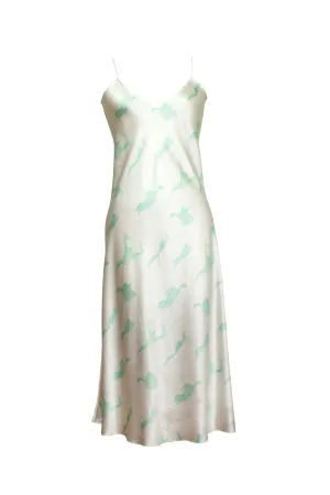 MENORCA MINT FEMALE PRINT SLIP DRESS