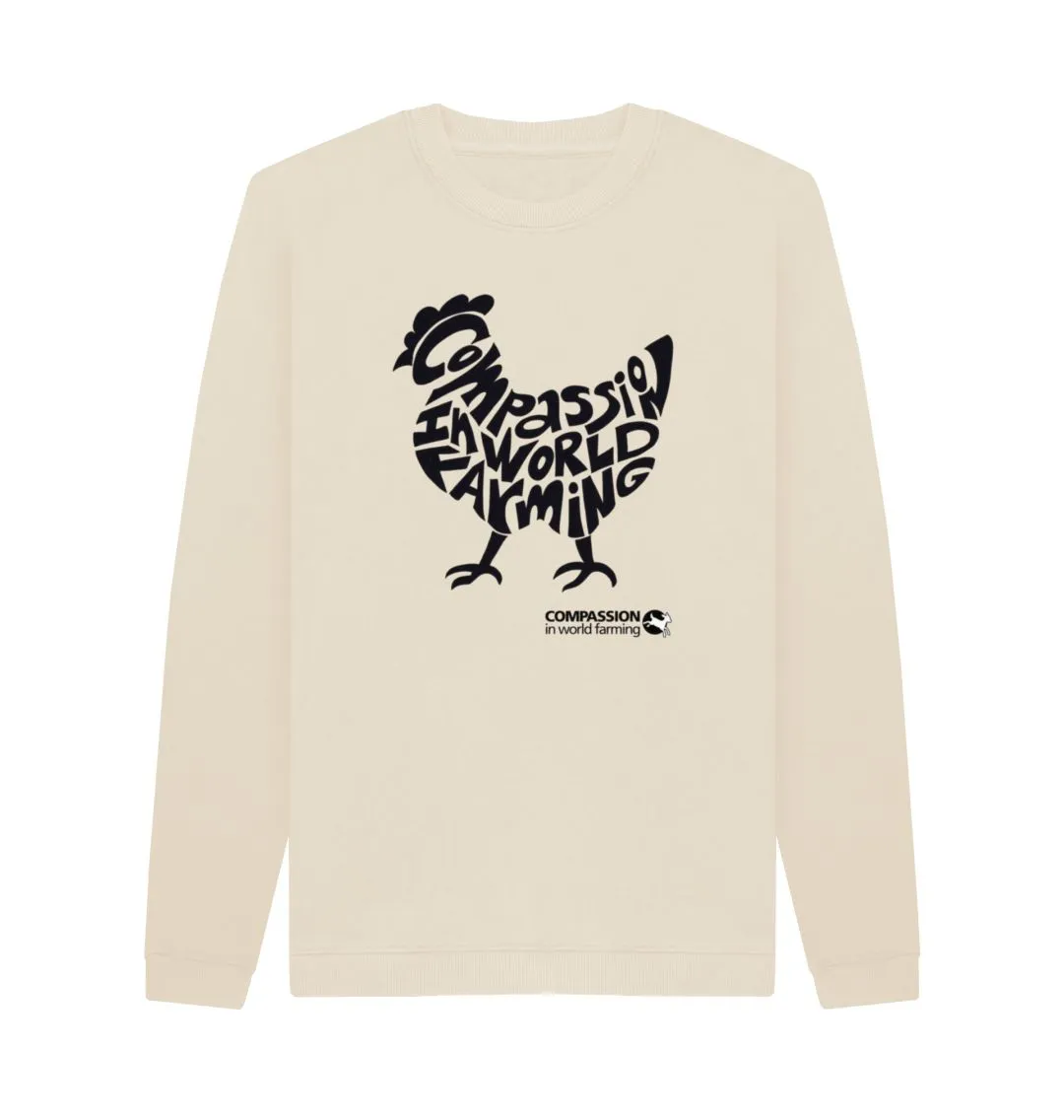 Men's Compassion Chicken Jumper