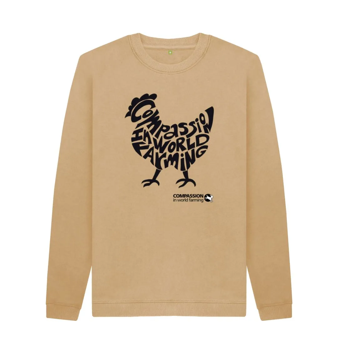 Men's Compassion Chicken Jumper