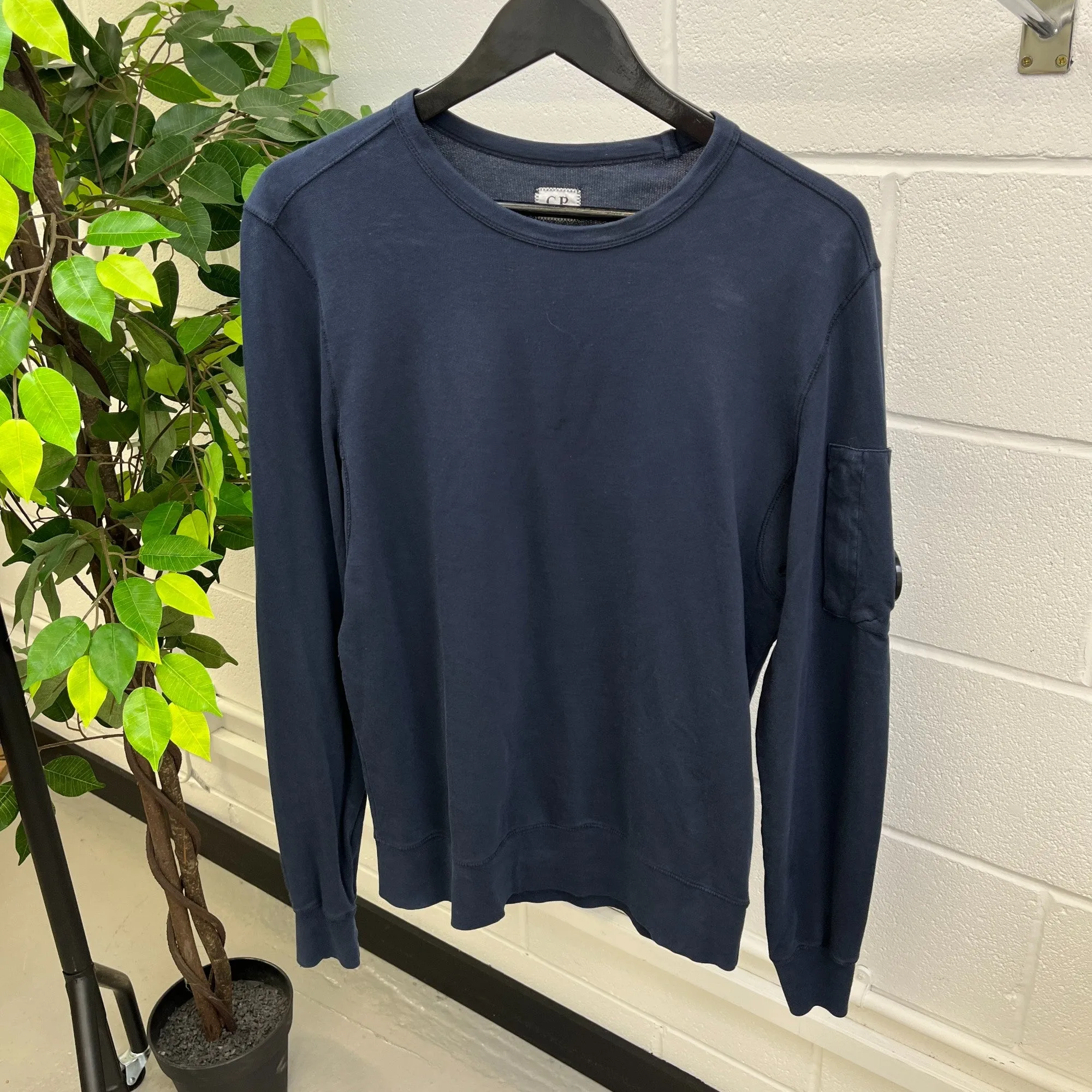 Men's Lens Jumper Navy Size S