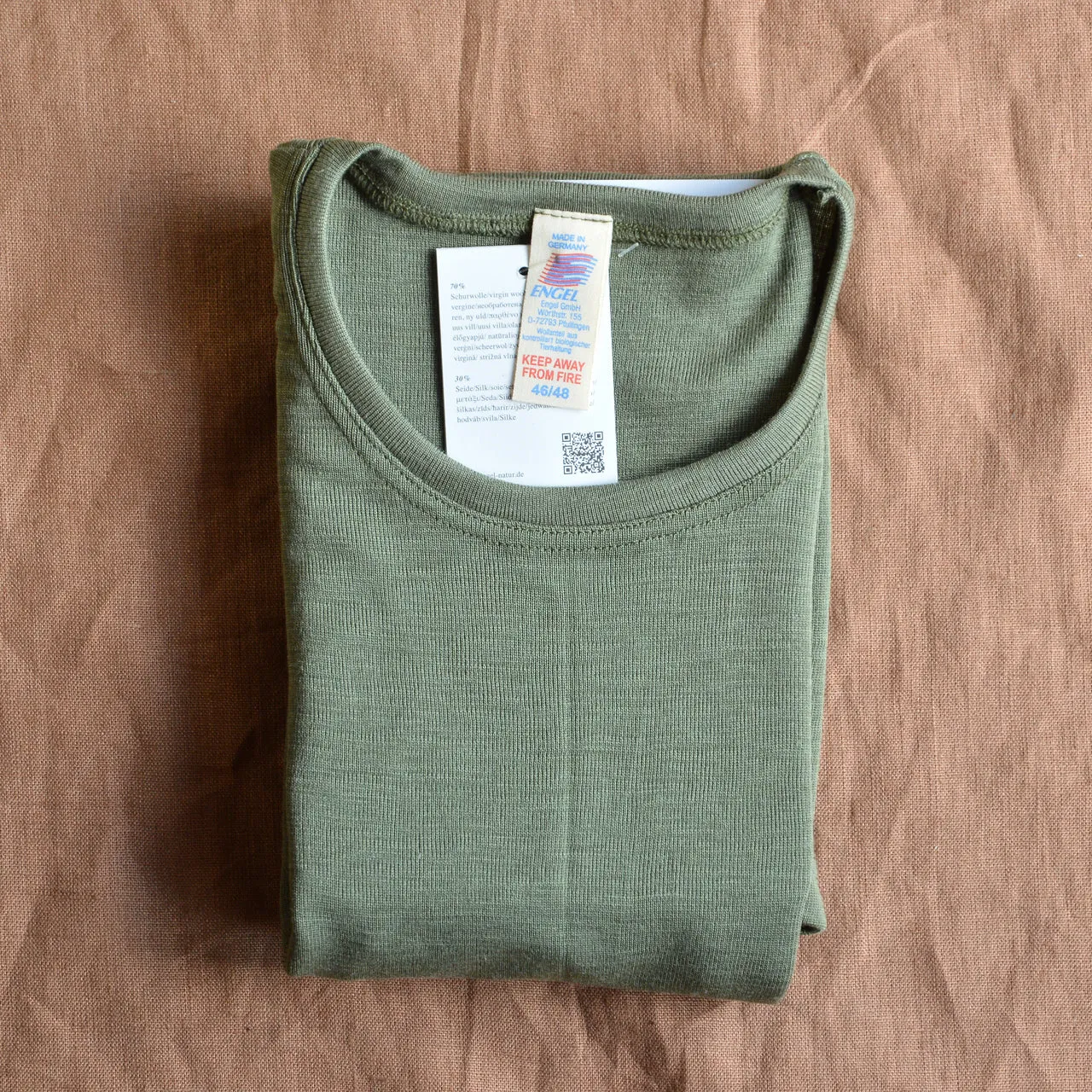 Men's Organic Merino/Silk T-Shirt