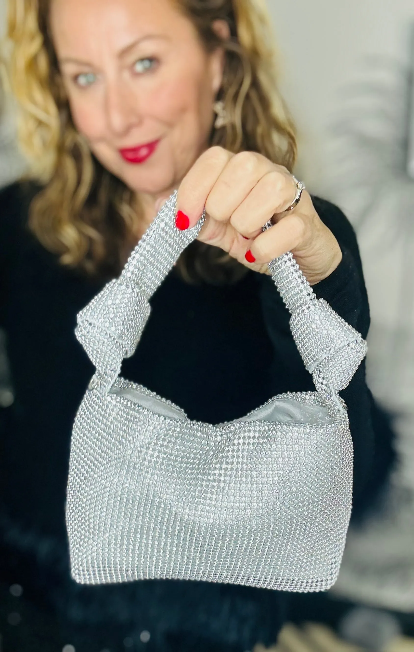 Mini Chainmail Sparkle Knot Bag