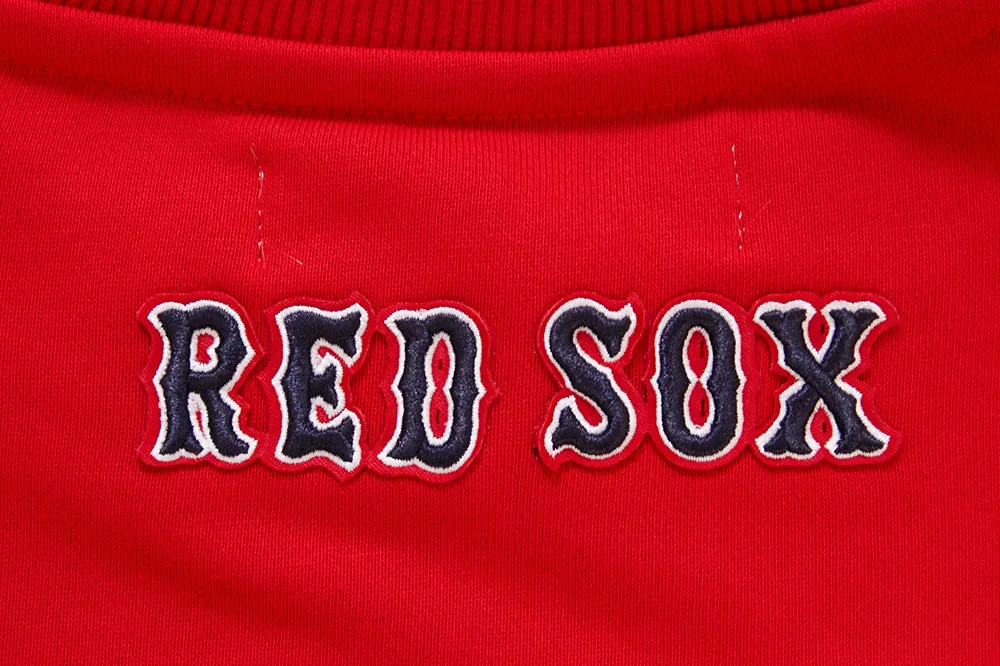 MLB BOSTON RED SOX CLASSIC WOMEN'S CREWNECK (RED)