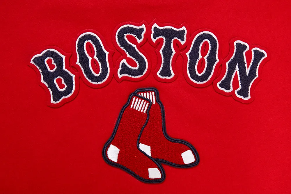 MLB BOSTON RED SOX CLASSIC WOMEN'S CREWNECK (RED)