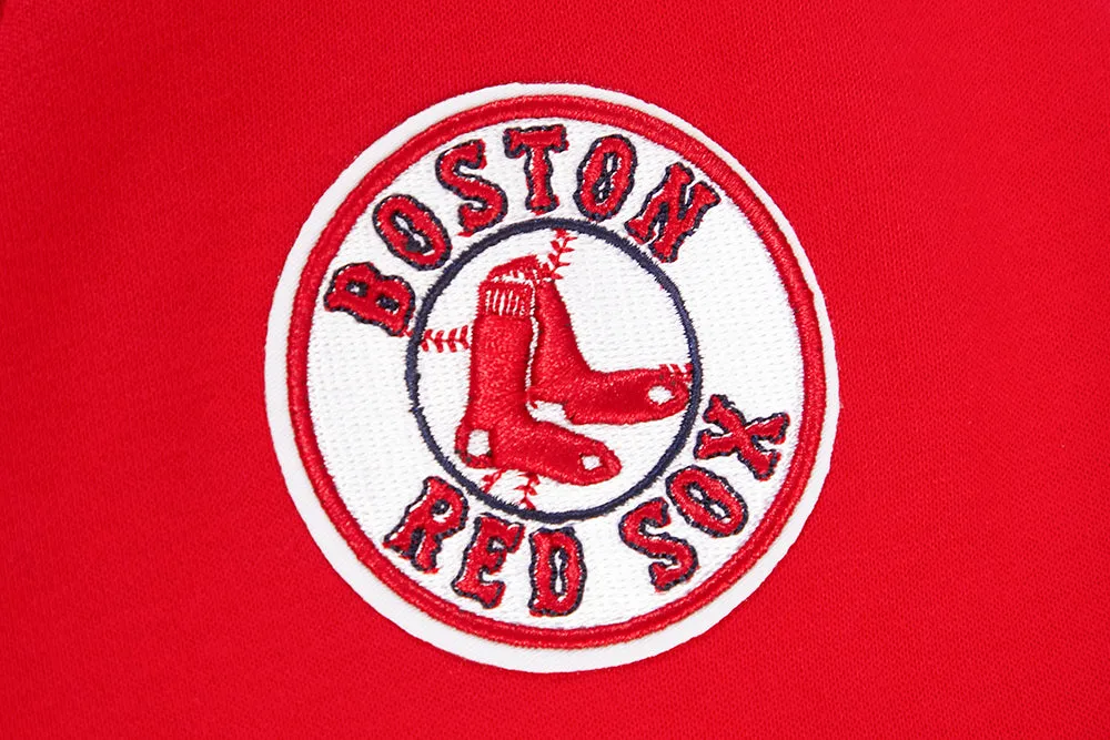 MLB BOSTON RED SOX CLASSIC WOMEN'S CREWNECK (RED)