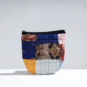 Multicolor - Handmade Quilted Patchwork Utility Pouch 36