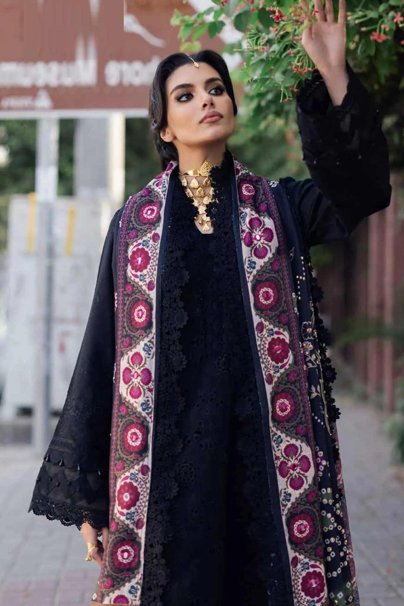 Nureh Bazaar Khaddar with Shawl Fall/Winter Collection – NE-117