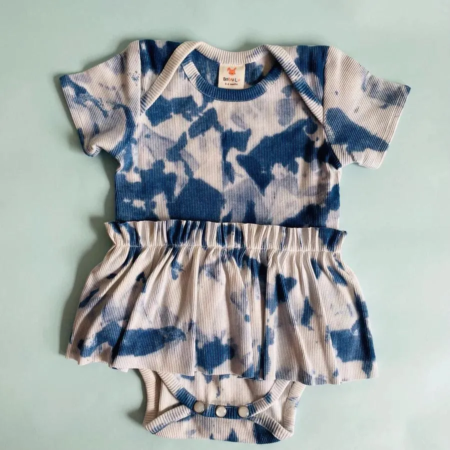 Onesie Dress for Babies - Tie & Dye