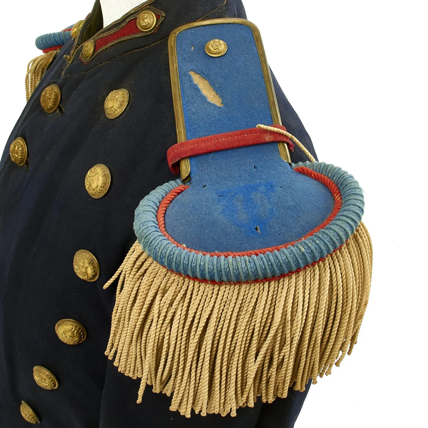 Original Civil War Union State of New York Militia Artillery Officer Dress Coat by John Boylan