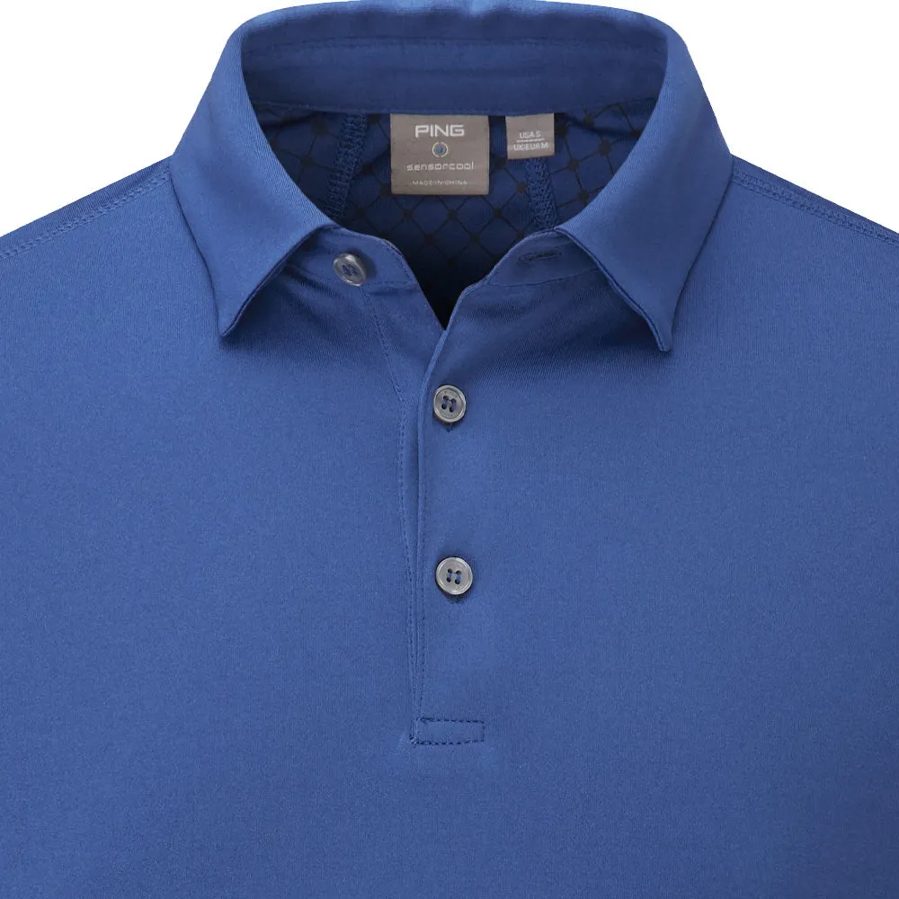 Ping Elemental Long Sleeved Polo Shirt - North Sea