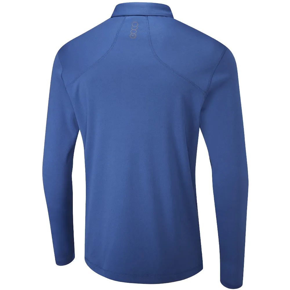 Ping Elemental Long Sleeved Polo Shirt - North Sea