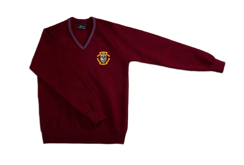 Portmarnock C.S. Jumper (Wine:1st - 3rd Year)