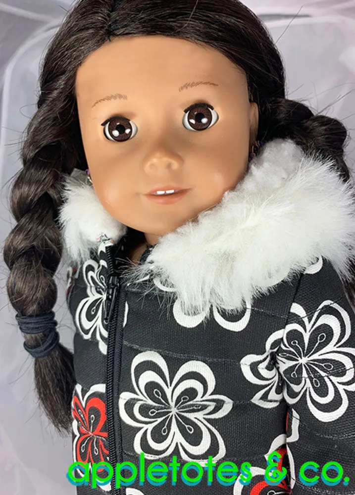 Quilted Parka Bundle Sewing Pattern for 18" Dolls