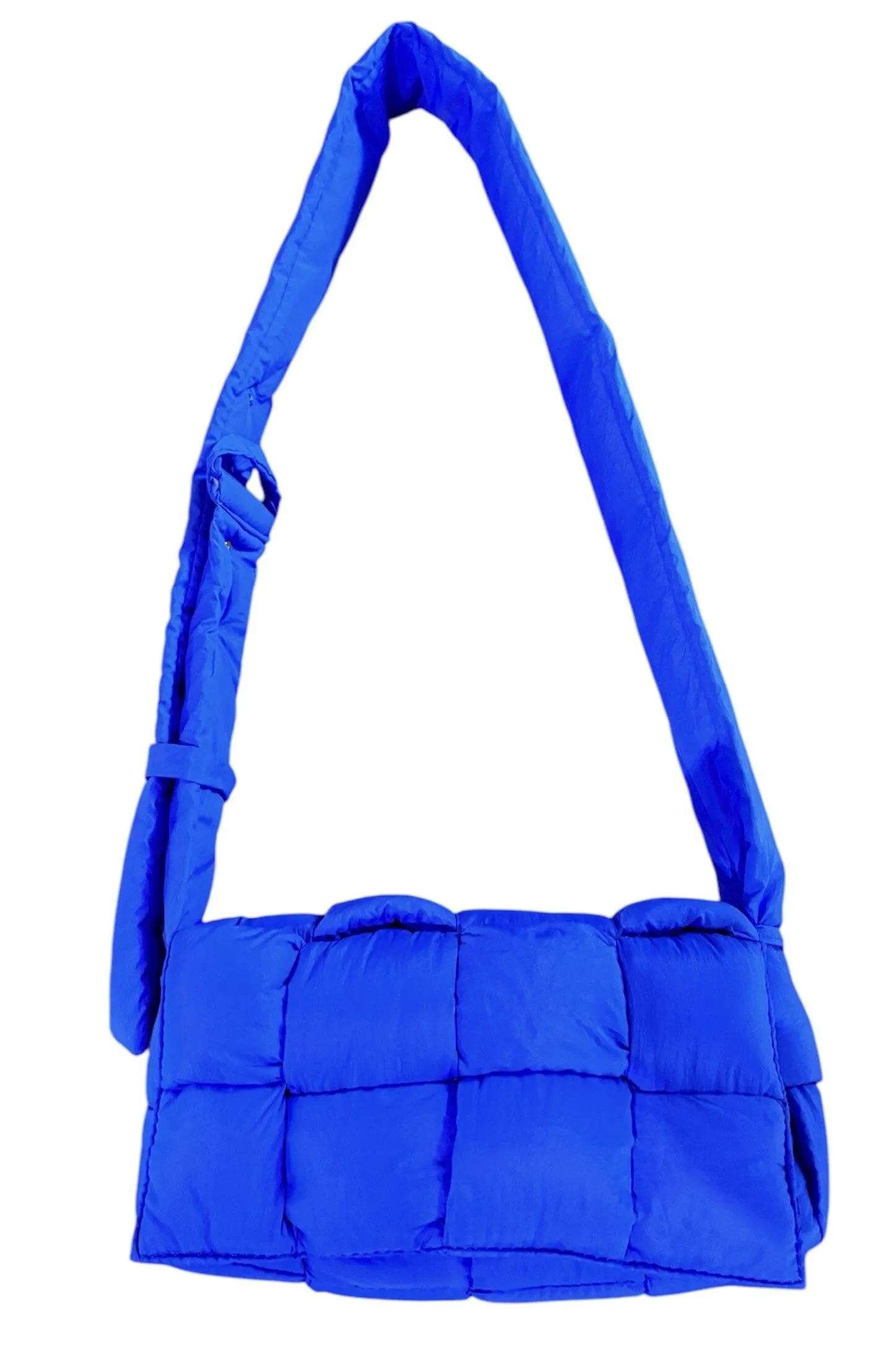 QUILTED WOVEN CROSSBODY BAG