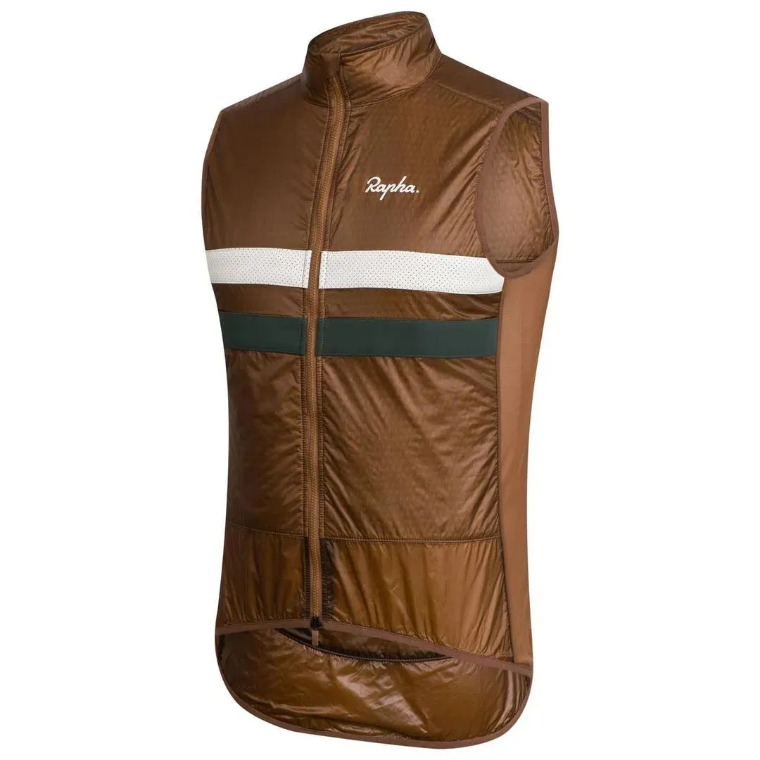 RAPHA Brevet Insulated Gilet - Brown