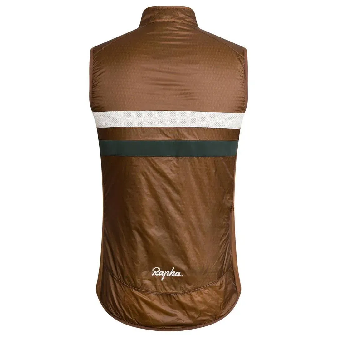 RAPHA Brevet Insulated Gilet - Brown