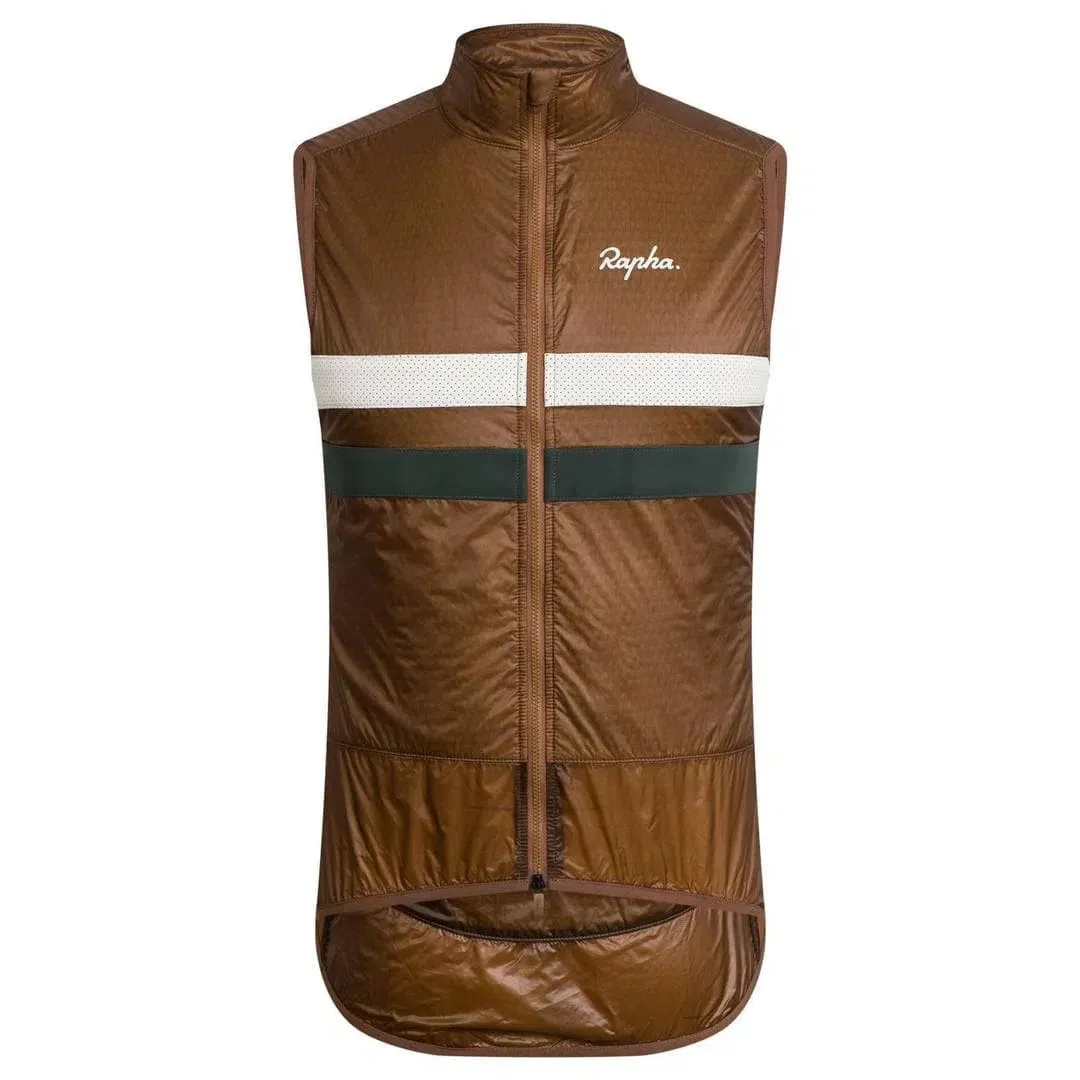 RAPHA Brevet Insulated Gilet - Brown