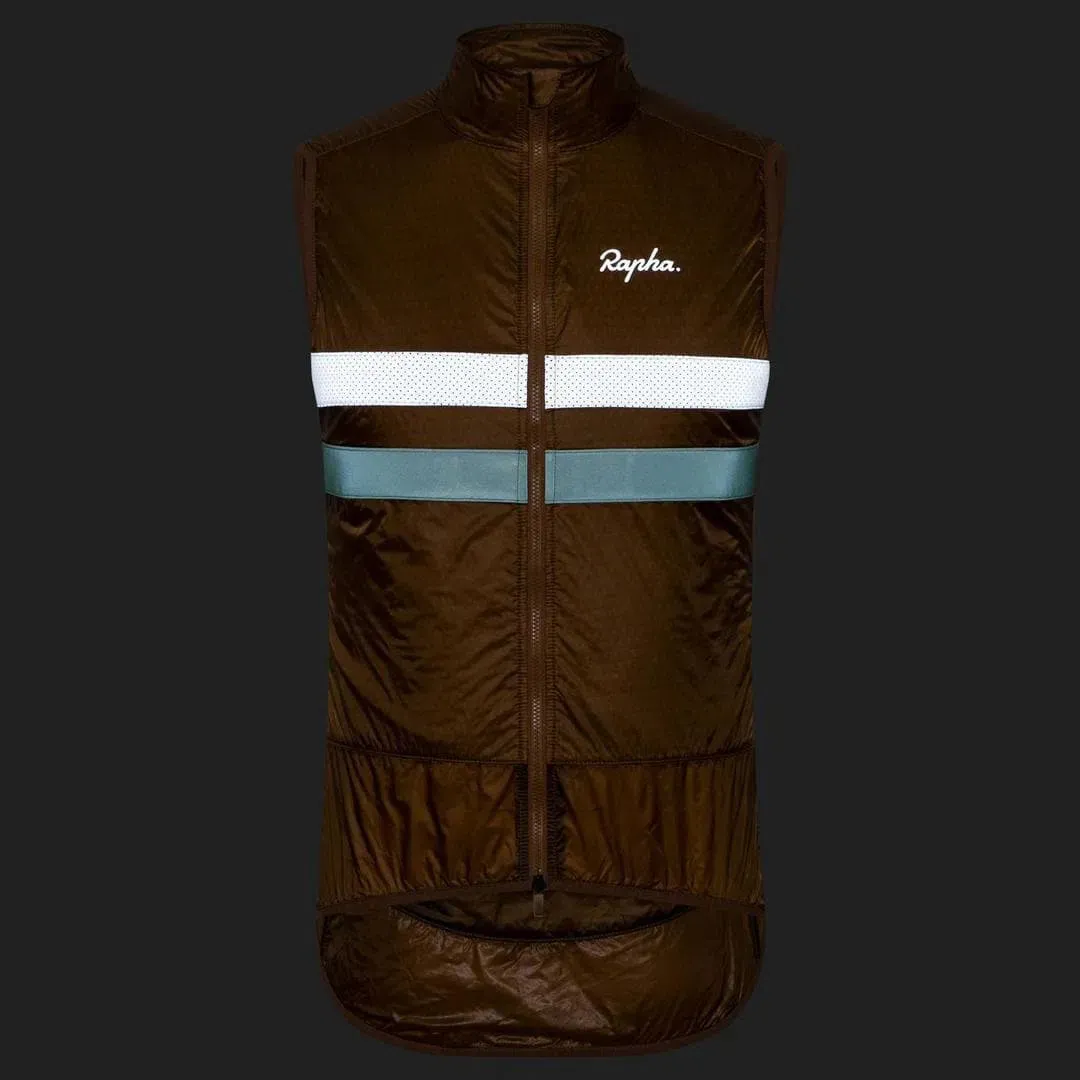 RAPHA Brevet Insulated Gilet - Brown