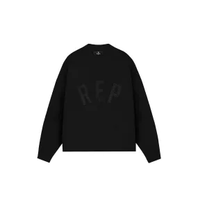 REPRESENT Rep Knit Crewneck Black