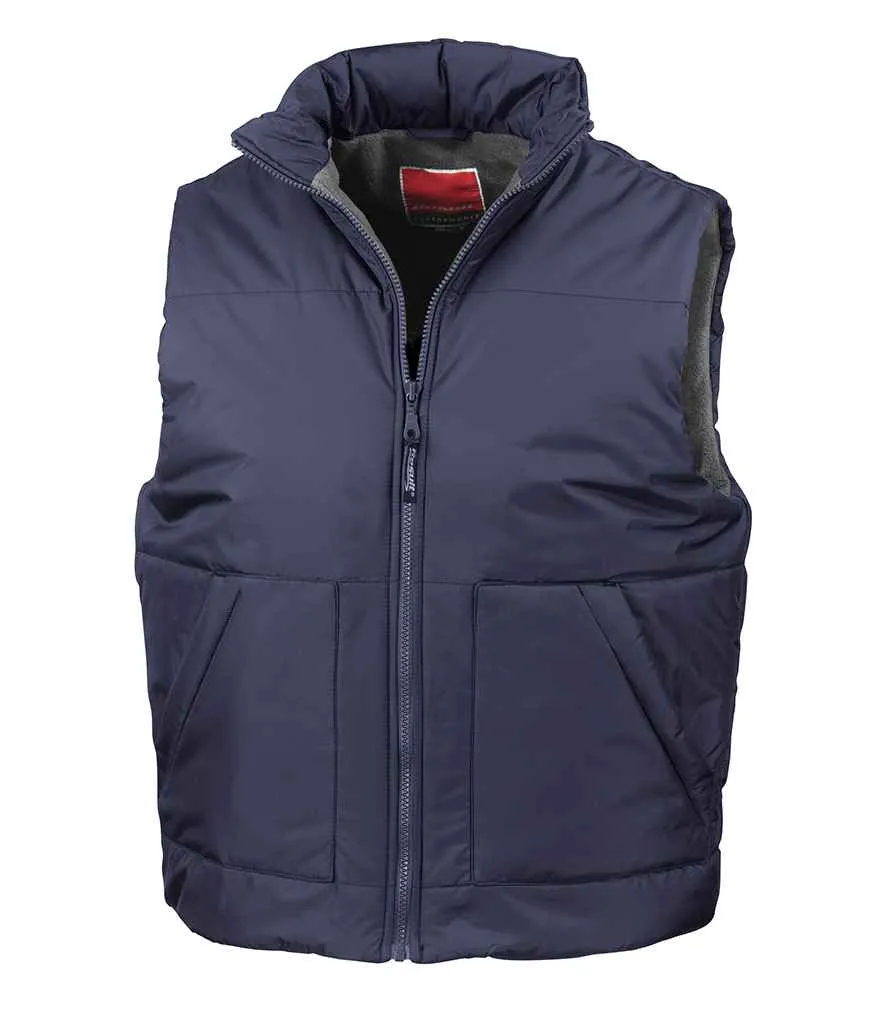 Result - Fleece Lined Bodywarmer