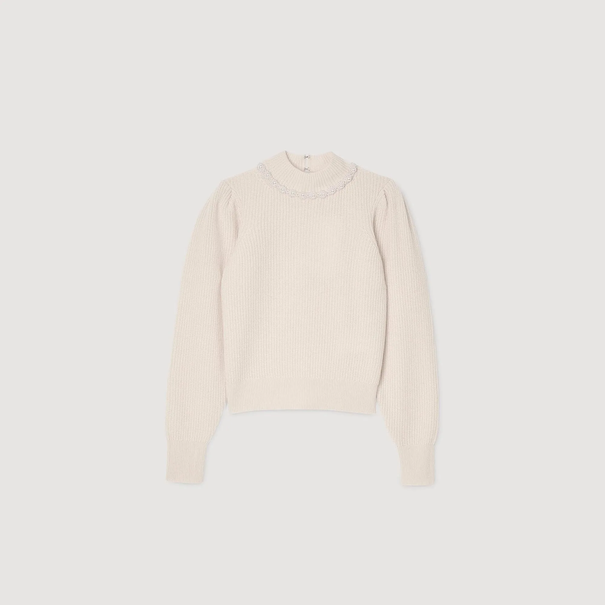 Ribbed Wool And Cashmere Jumper