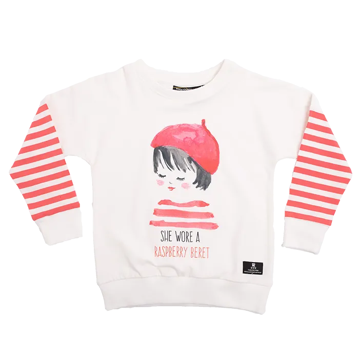 Rock Your Baby - Raspberry Beret LS Tee