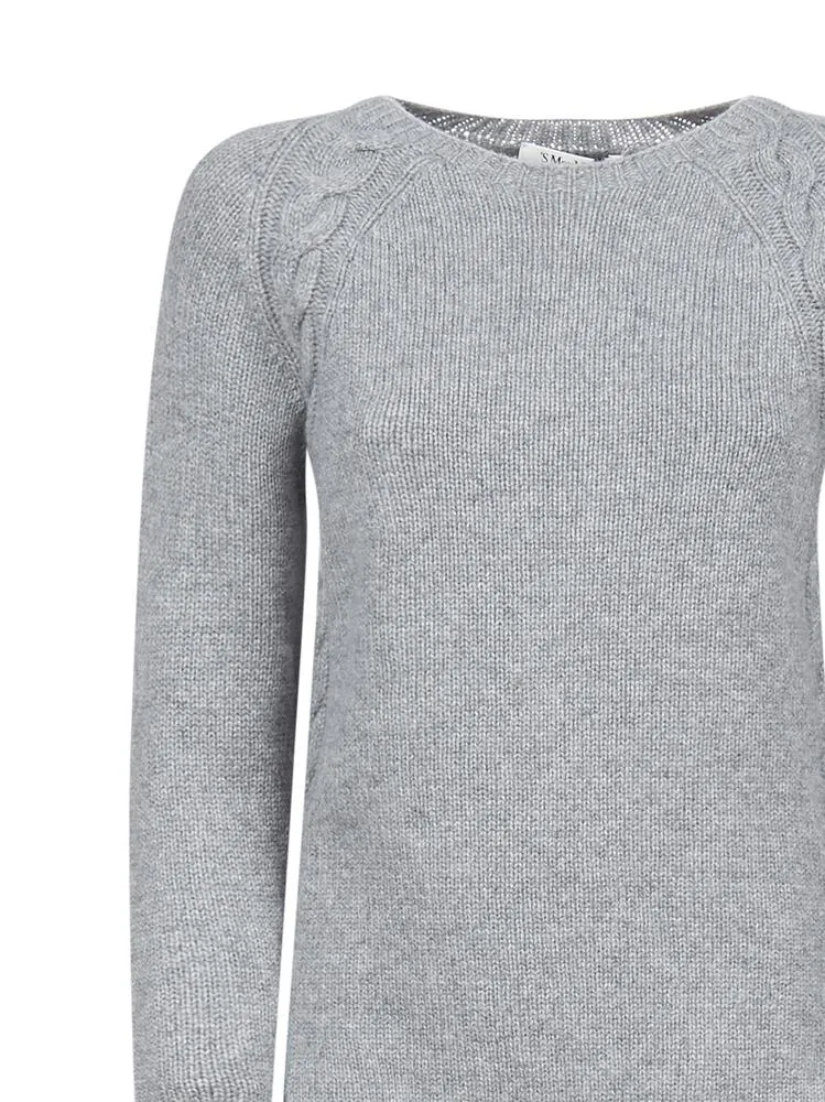 'S Max Mara Crewneck Cable Knit Jumper