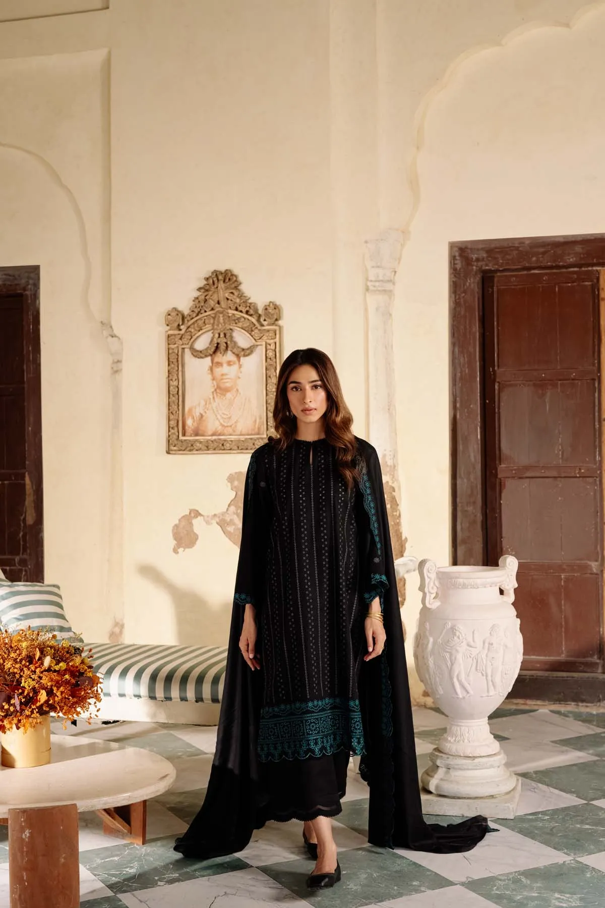 Sahar Winter – Embroidered Khaddar 3 Piece - SKWD-V2-23-02