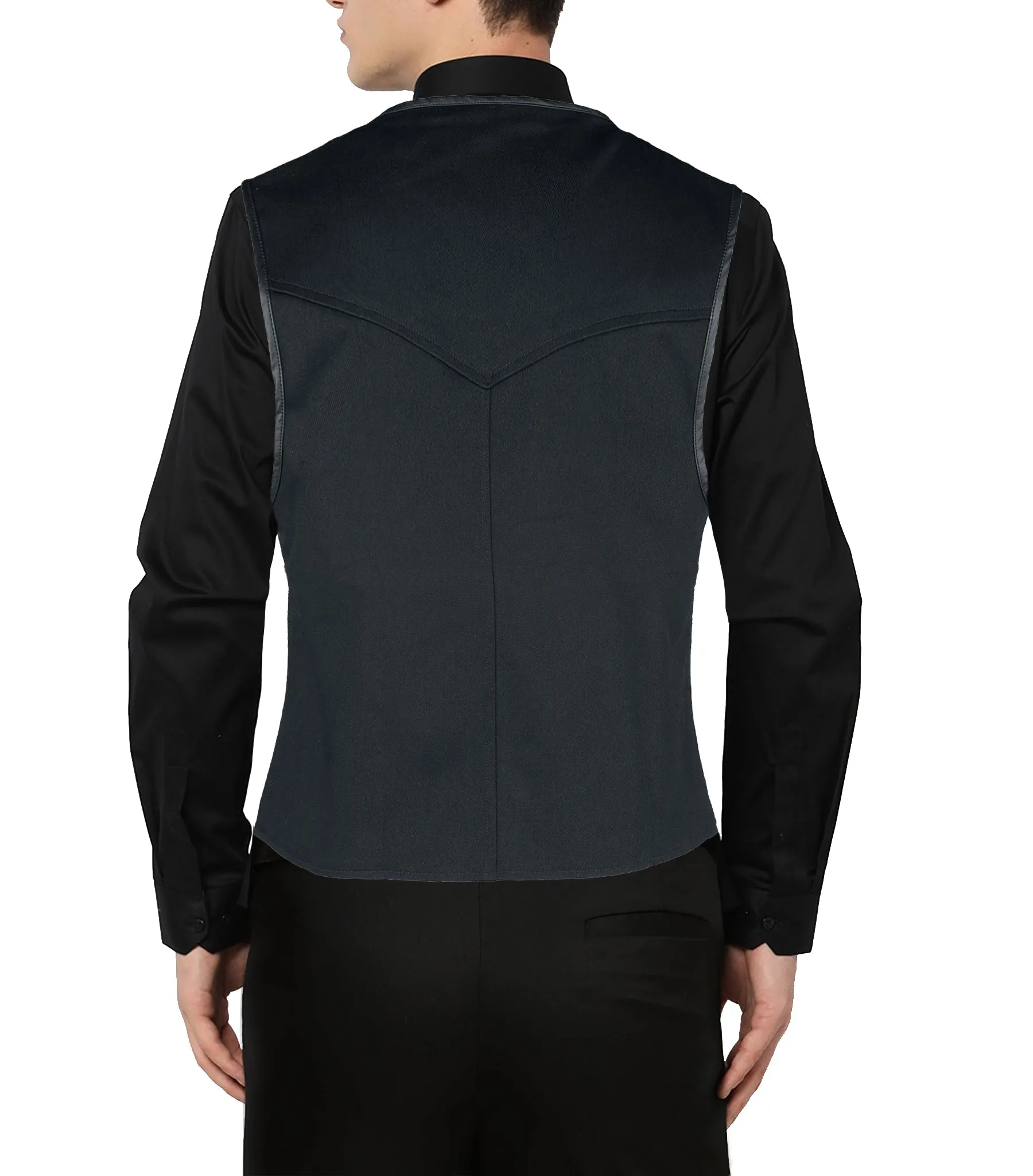 Shadow C-lock Men's Black wholesale Waistcoat