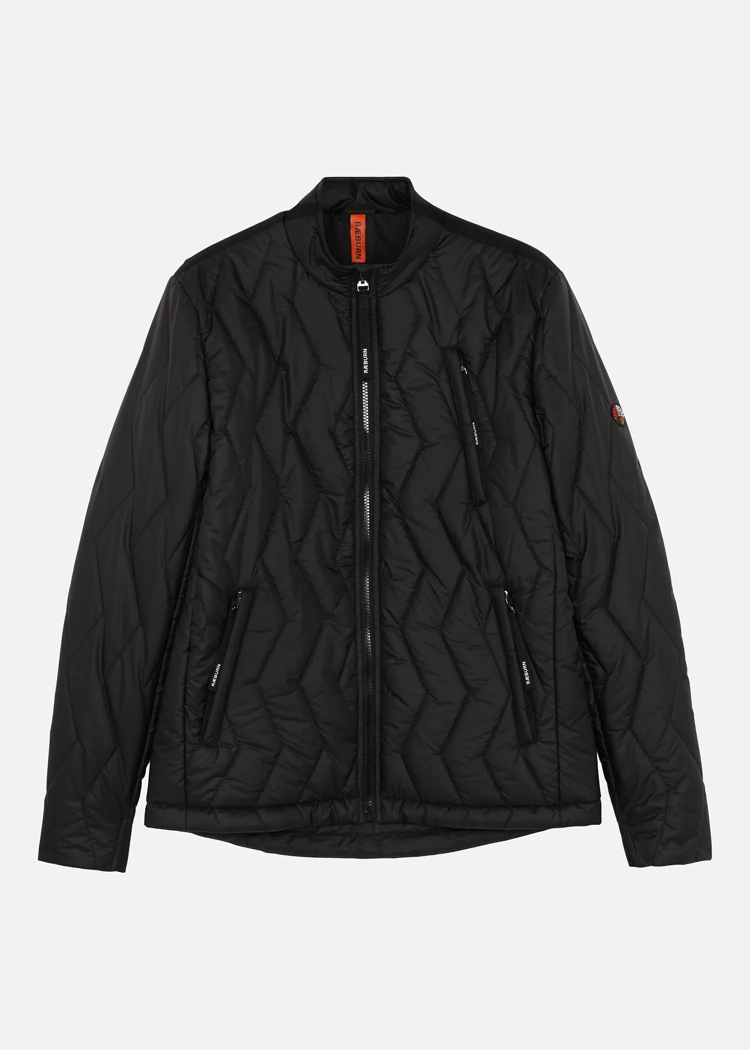 SI QUILTED BLOUSON BLACK