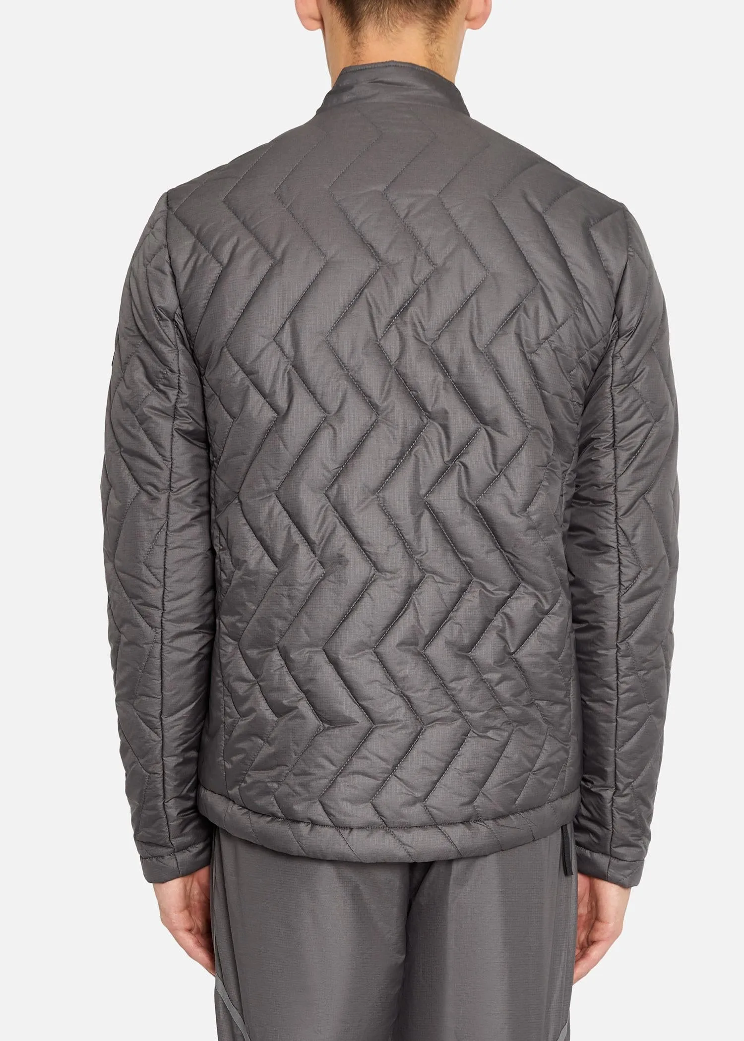 SI QUILTED BLOUSON GREY