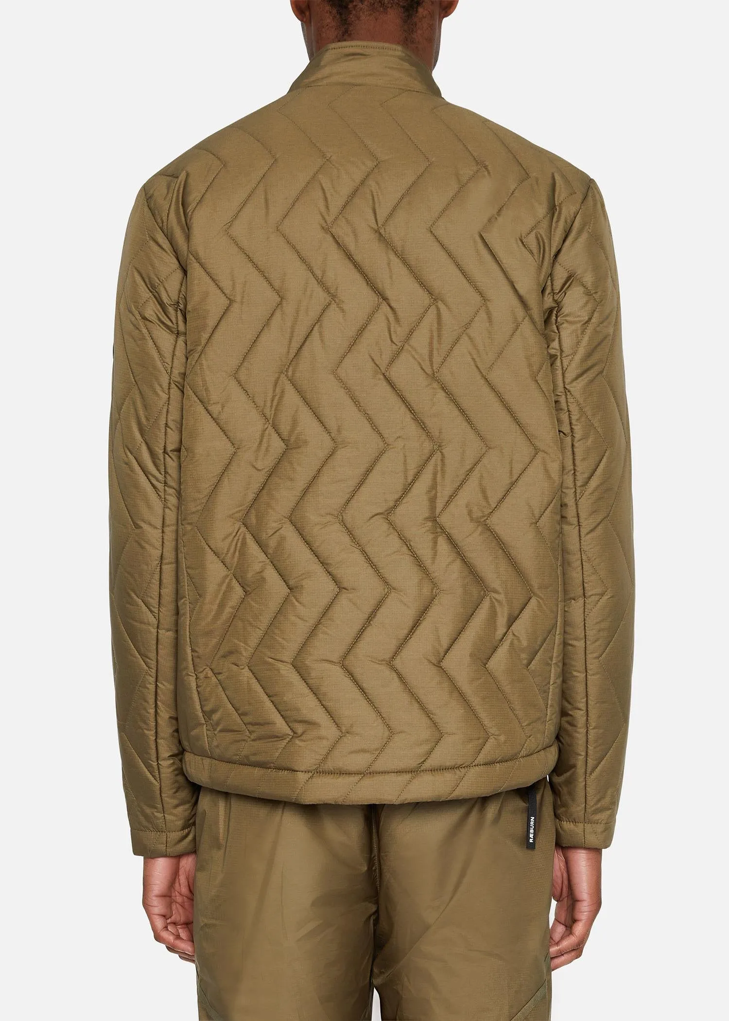 SI QUILTED BLOUSON OLIVE