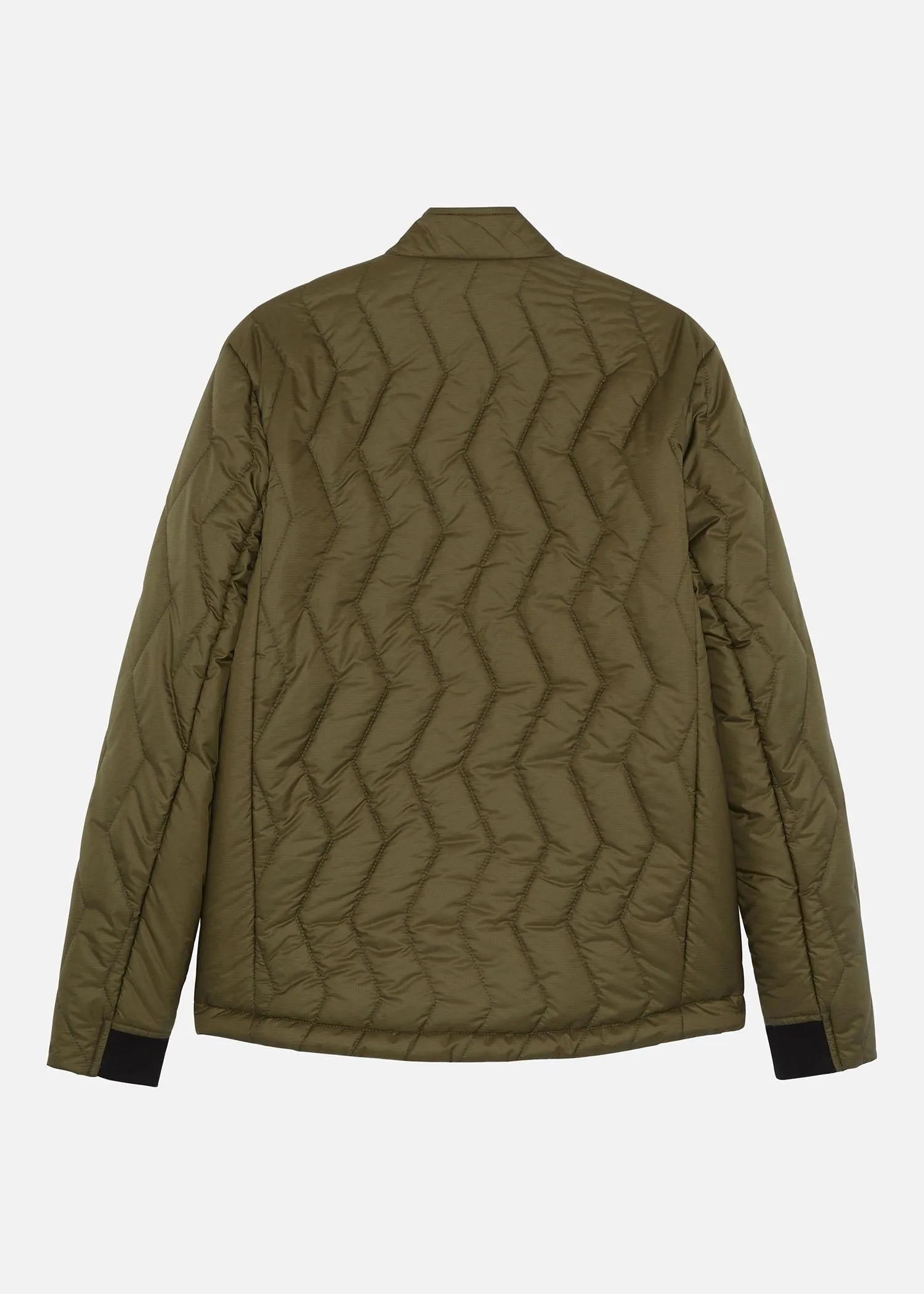 SI QUILTED BLOUSON OLIVE