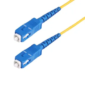 Startech.Com 100M (328Ft) Sc To Sc (Upc) Os2 Single Mode Simplex Fiber Optic Cable, 9/125Μm, 40G/100G, Bend Insensitive,