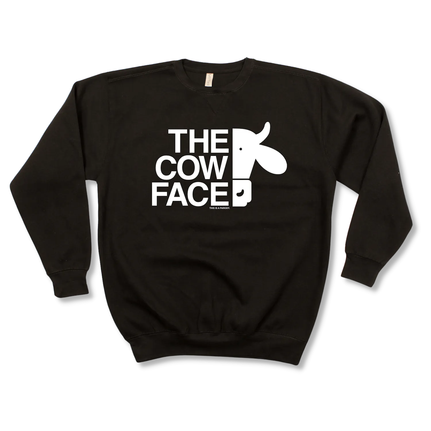 The COW Face Adult Crewneck