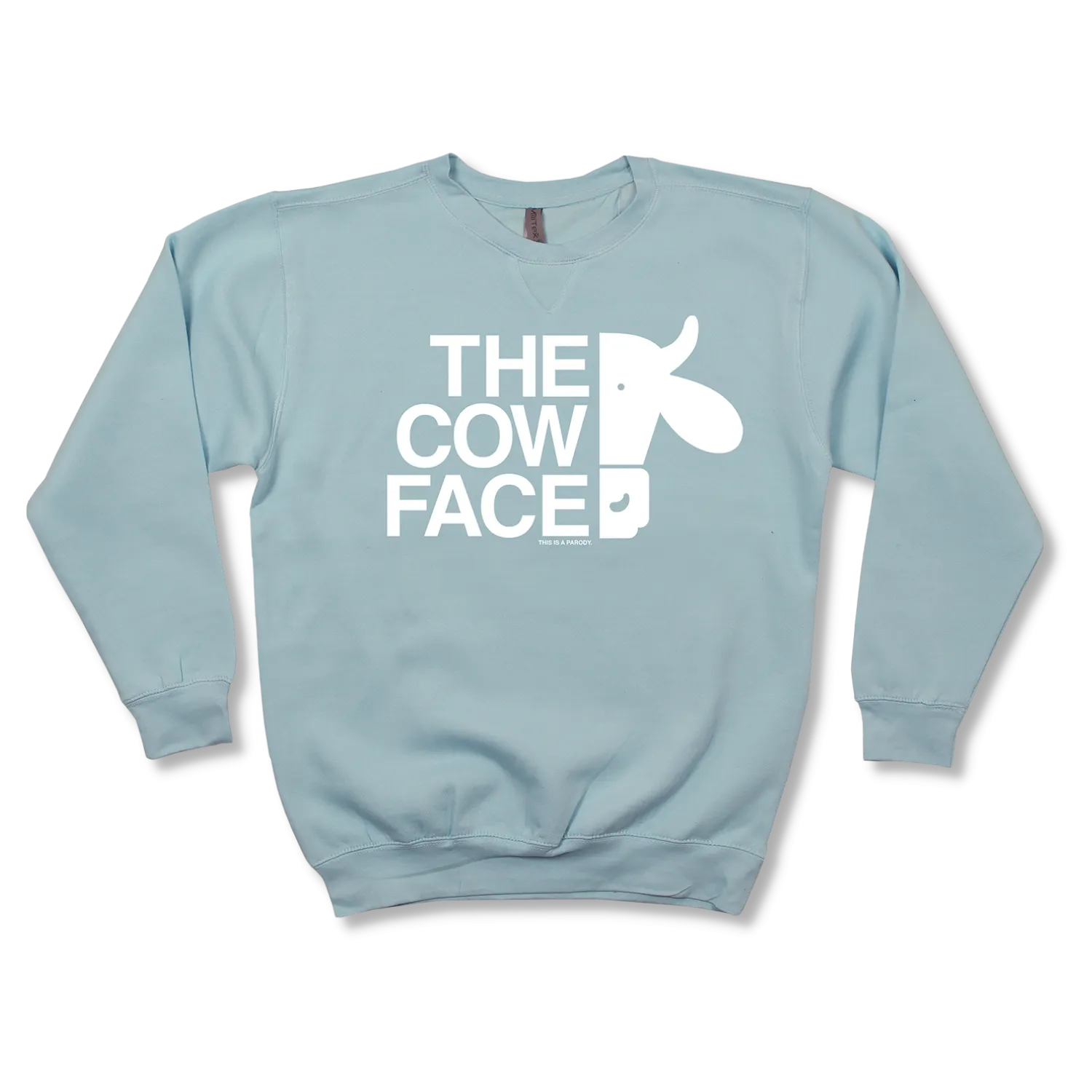 The COW Face Adult Crewneck