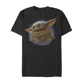 The Mandalorian The Child Purple Dot T-Shirt