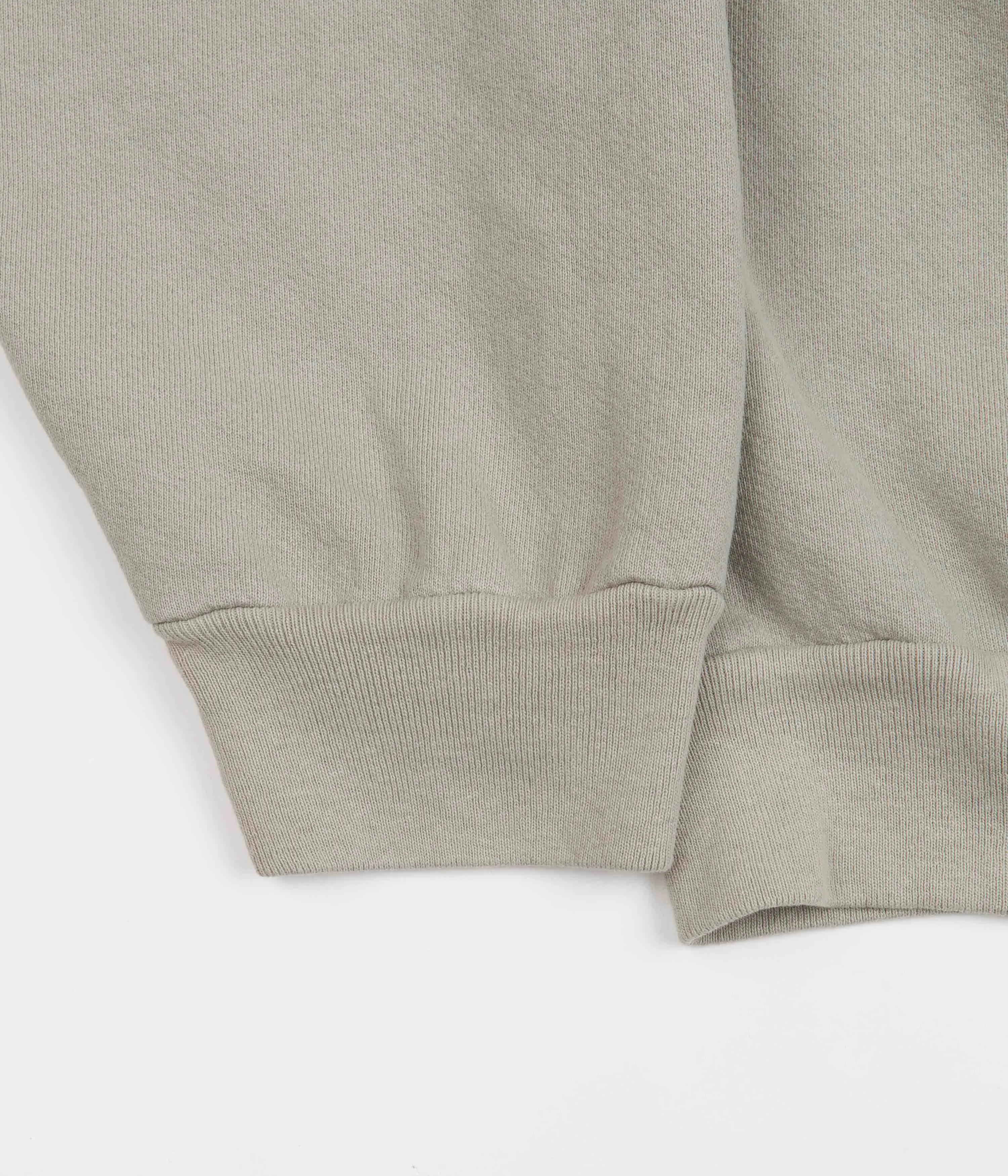 The Quiet Life Shhh Embroidery Crewneck Sweatshirt - Sage